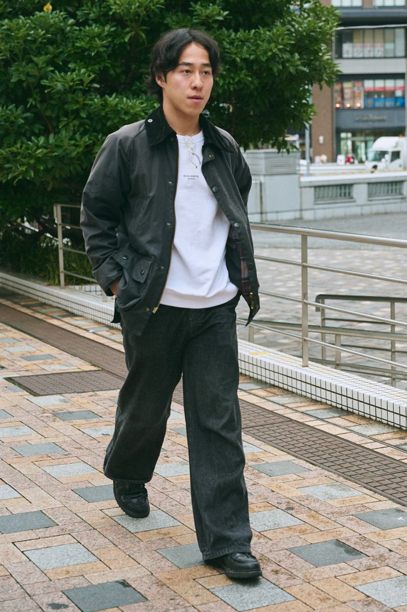 バブアーのジャケットコーディネート | 260102-1036-46 前田侑哉 3枚目の写真