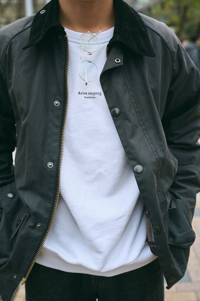 バブアーのジャケットコーディネート | 260102-1036-46 前田侑哉 6枚目の写真