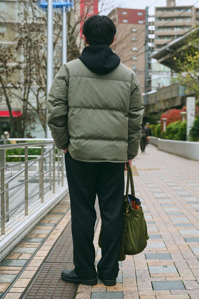 スノーピークのダウンジャケットコーディネート | 260102-1039-38 じゅん 4枚目の写真