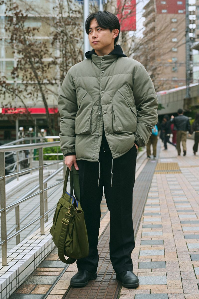 スノーピークのダウンジャケットコーディネート | 260102-1039-38 じゅん 2枚目の写真