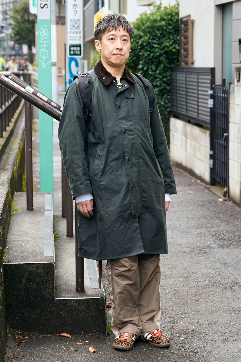 バブアーのコートコーディネート | 260103-0700-31 続 達也 3枚目の写真