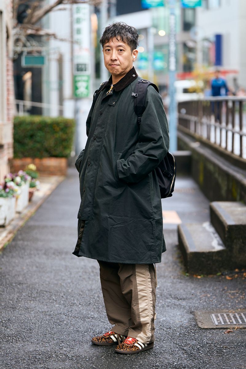バブアーのコートコーディネート | 260103-0700-31 続 達也 2枚目の写真
