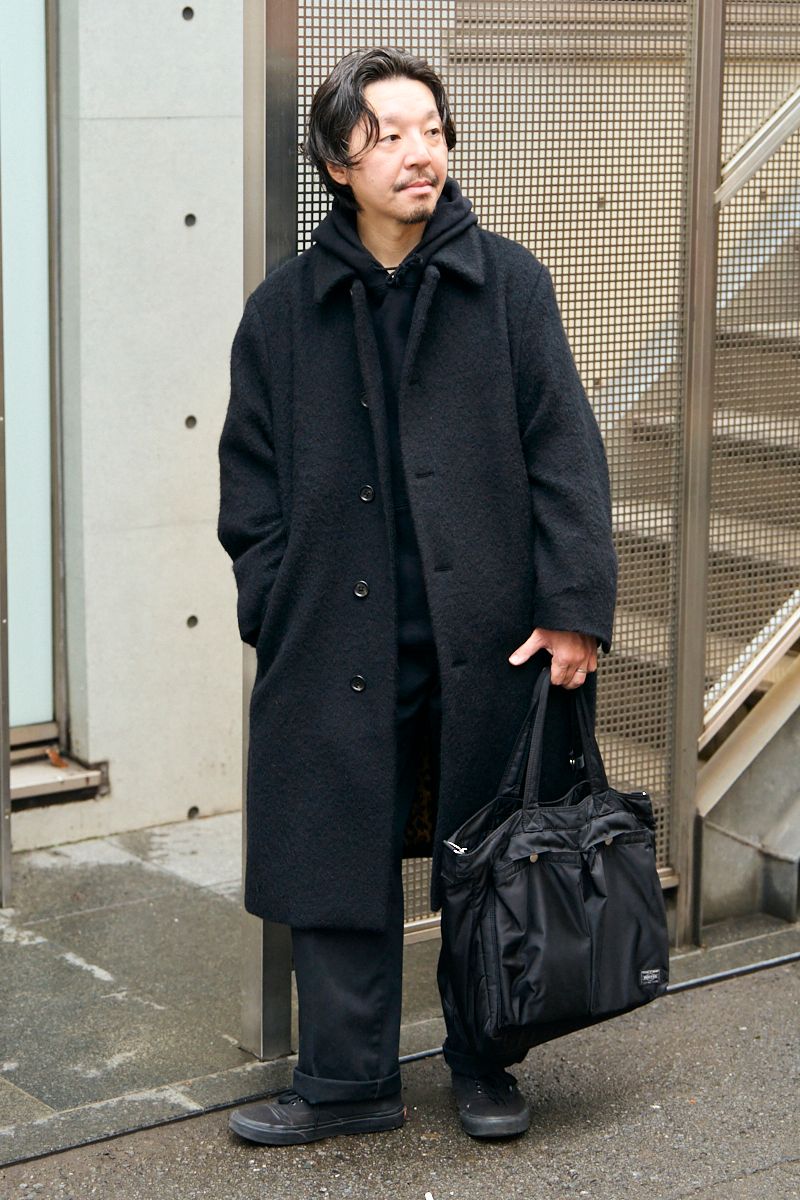 ワコマリアのコートコーディネート | 260103-0705-38 清水 匠