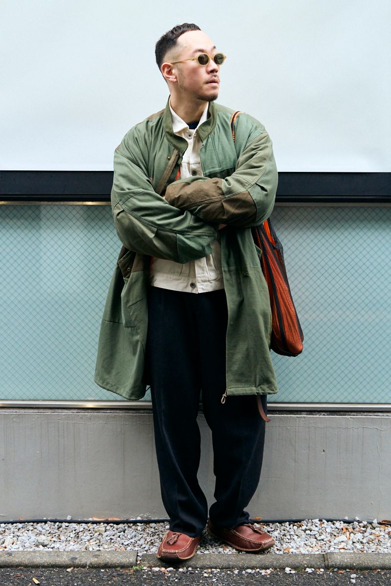 インプレストアのコートコーディネート | 260103-0708-36 YOH UENO 3枚目の写真