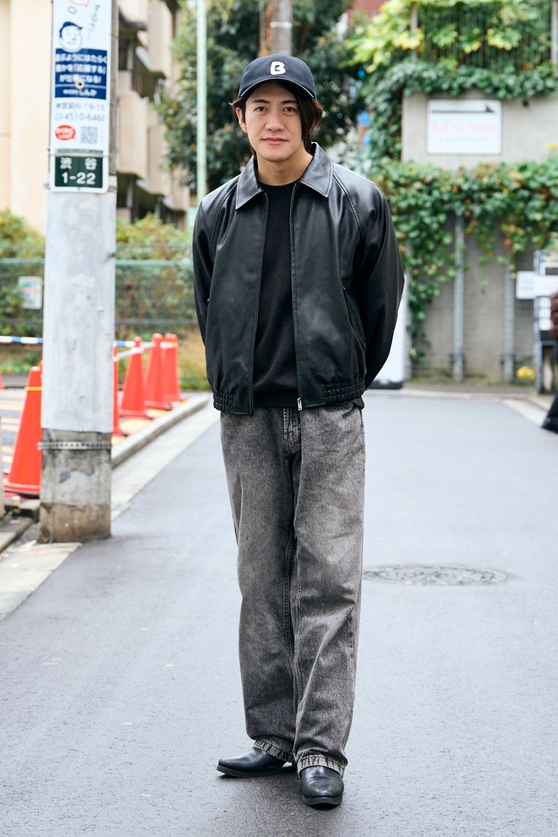 ジーユーのジャケットコーディネート | 260103-0710-42 内 亘