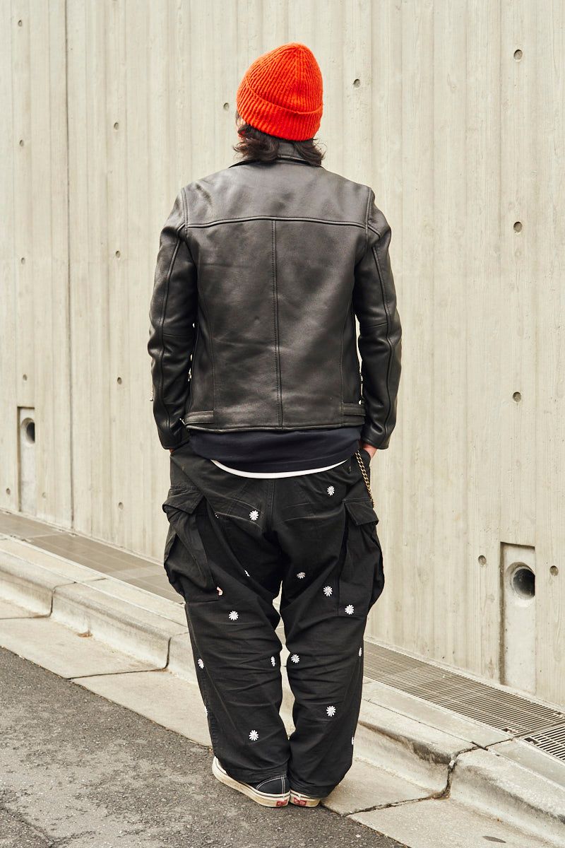 ミスターオリーブのライダーズジャケットコーディネート | 260104-1000-53 石黒アキノリ 4枚目の写真