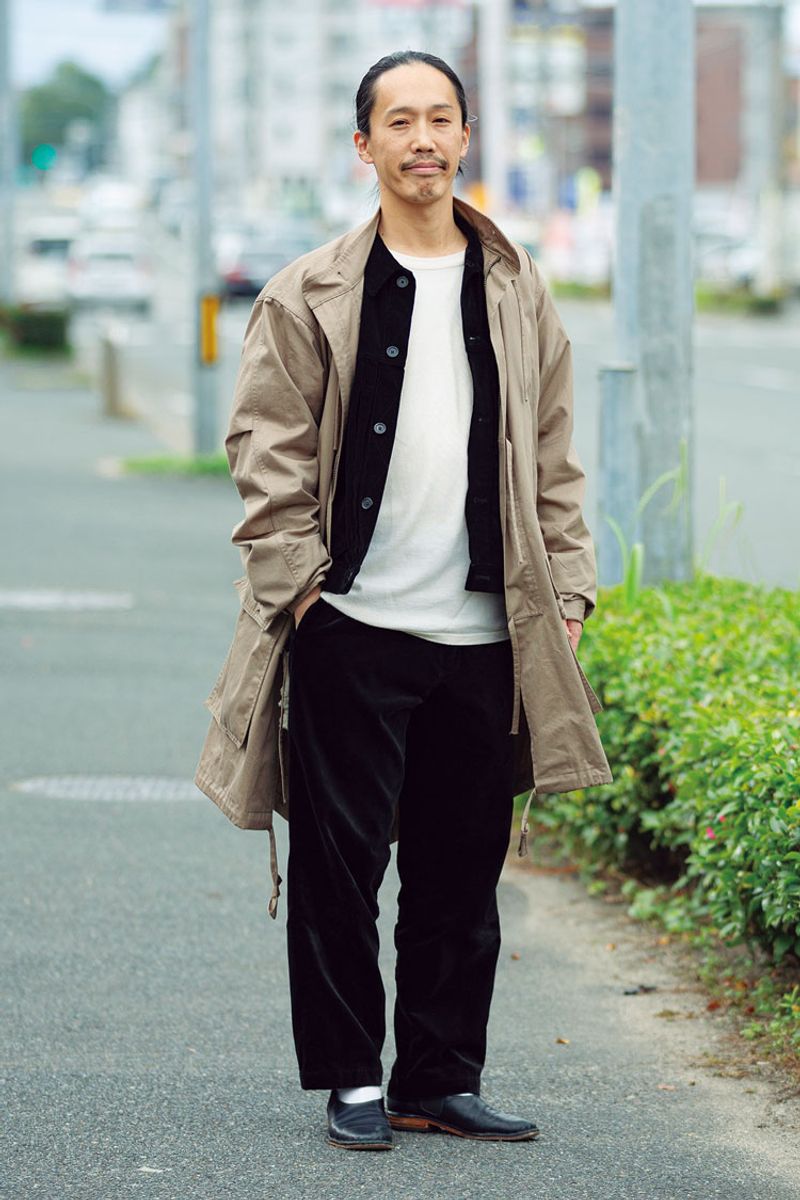 冬はコートインジャケットをしてこそなんぼ 横尾力也