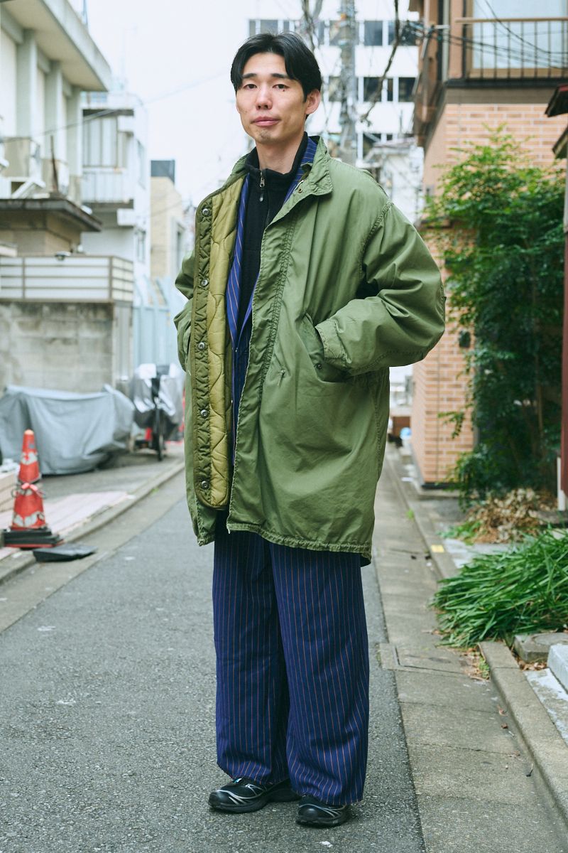 古着のコートコーディネート | 260104-1225-54 masa