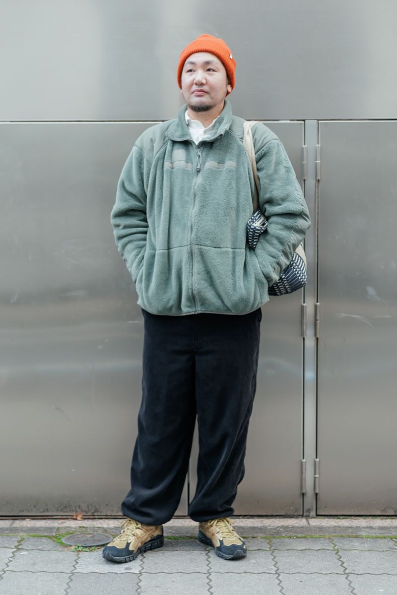 アメリカ軍のフリースコーディネート | 260104-1238-37 嶋本拓郎 2枚目の写真