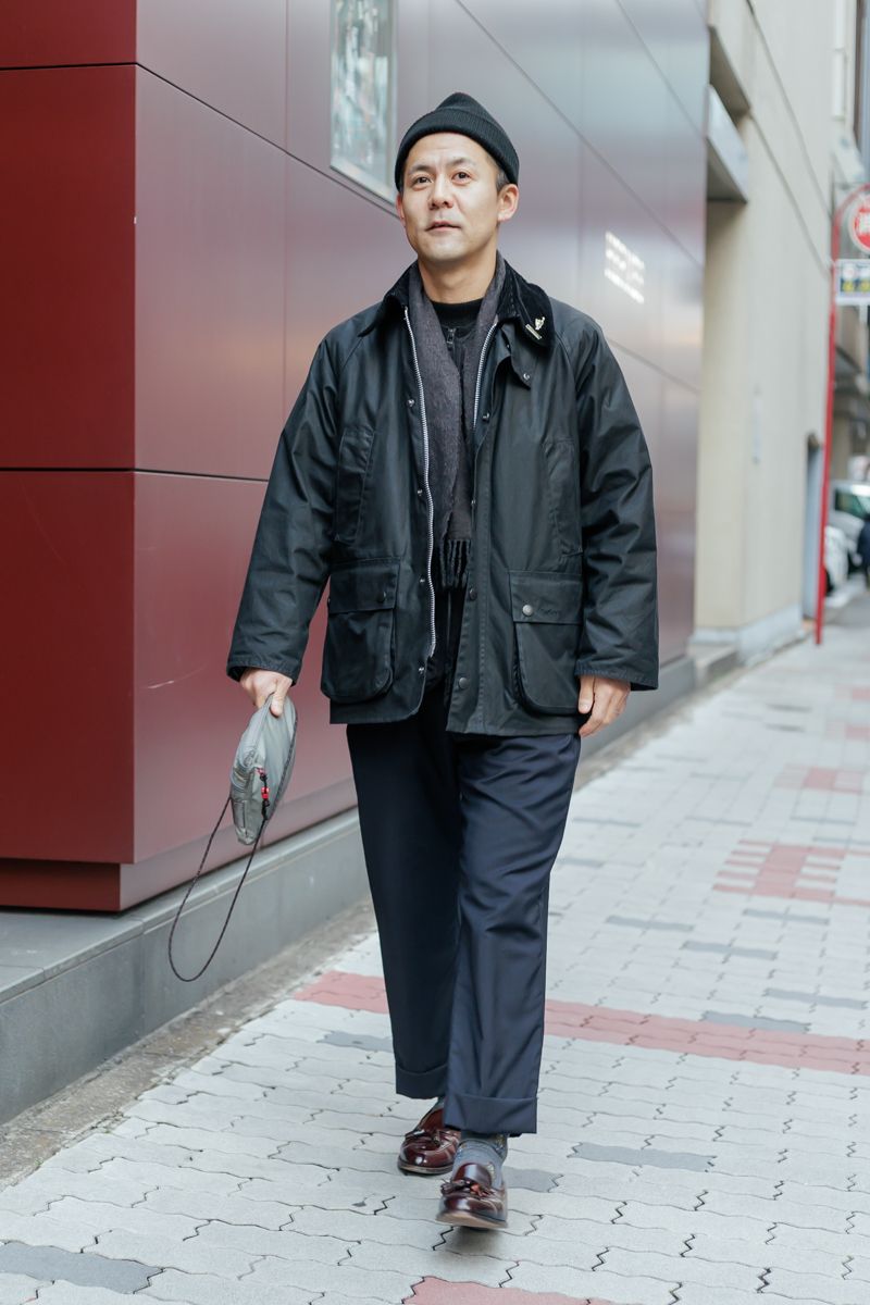 バブアーのジャケットコーディネート | 260104-1241-57 清水信宏