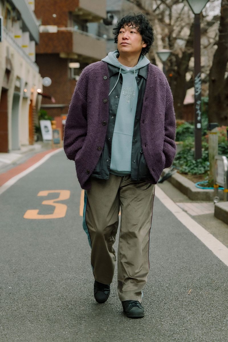 ユハのカーディガンコーディネート | 260104-1326-41 張ヶ谷 2枚目の写真