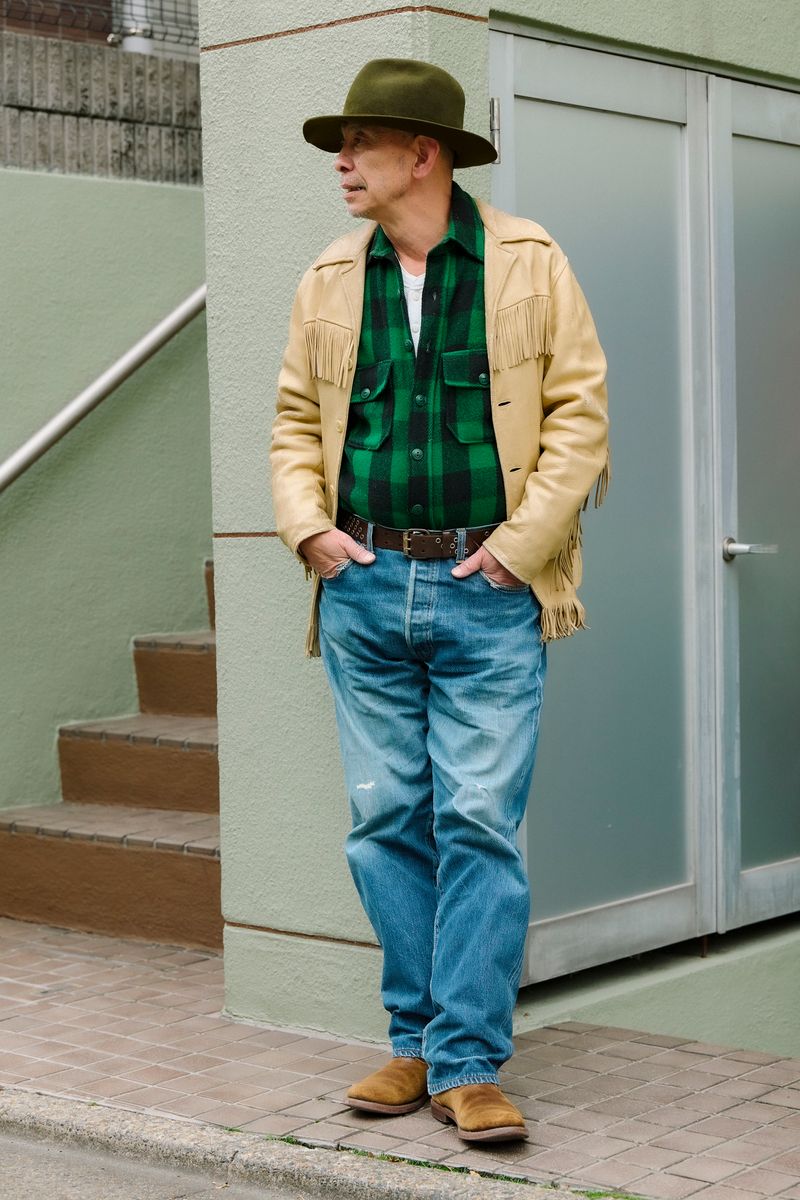 古着のジャケットコーディネート | 260104-1411-55 斉藤 徹 2枚目の写真