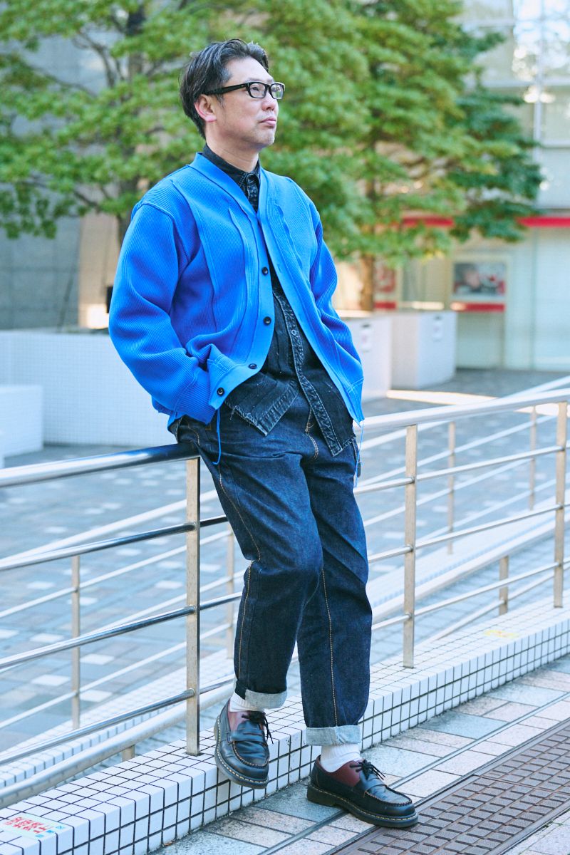 サカイのカーディガンコーディネート | 260104-1517-43 井出一貴 3枚目の写真