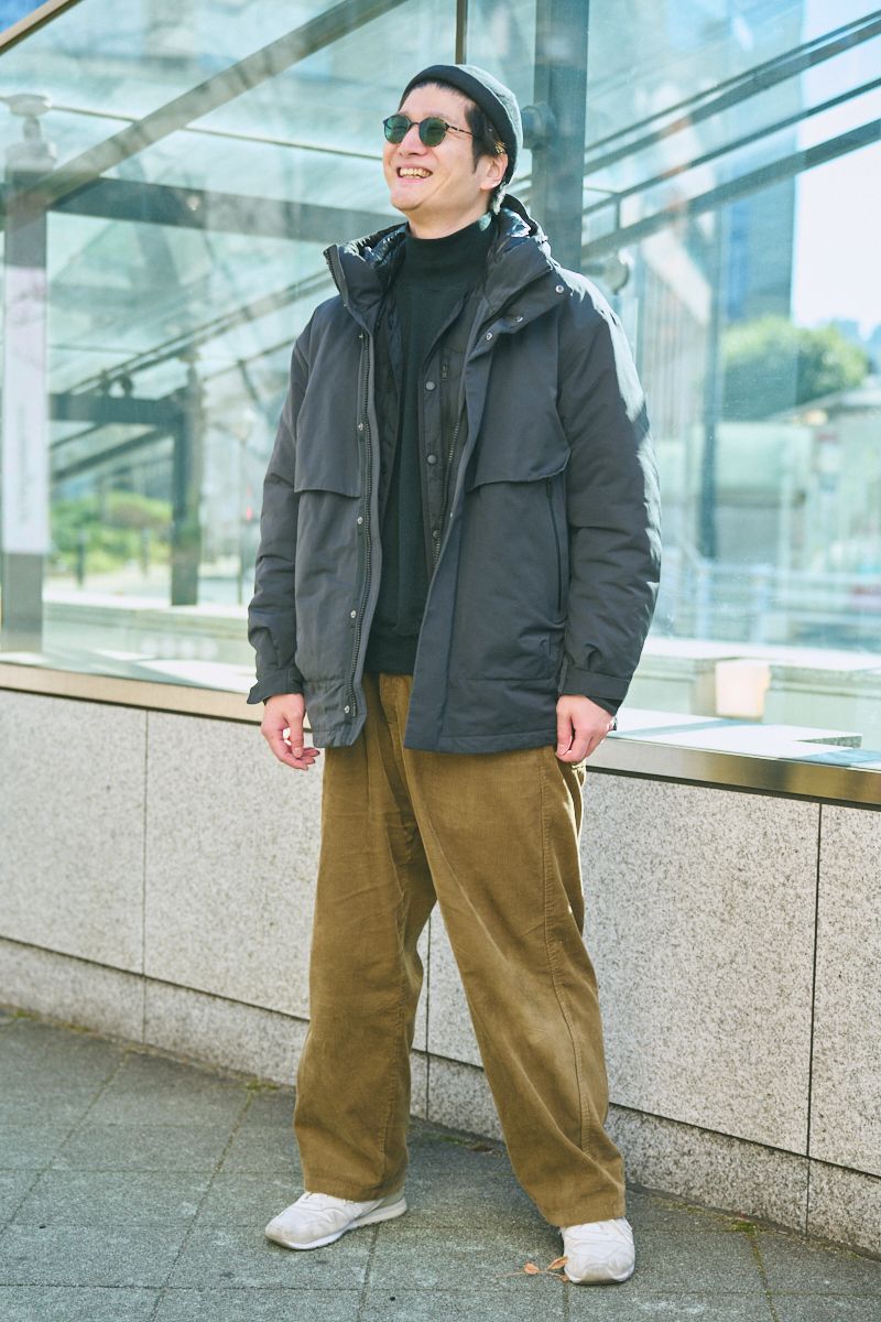 ユニクロプラスジェイのコートコーディネート | 260104-1521-15 桐林勇太 3枚目の写真