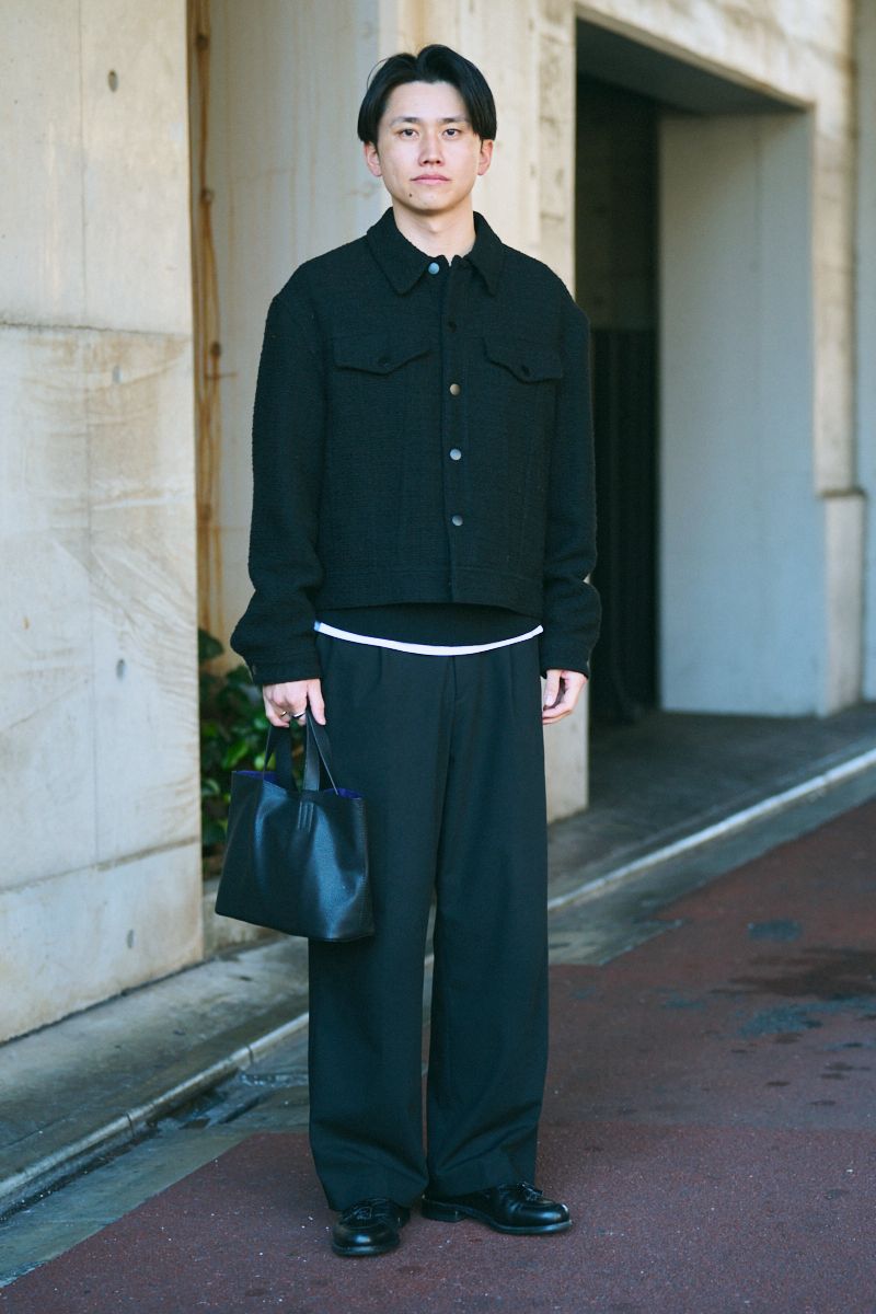 ザラのジャケットコーディネート | 260104-1806-12 渡部元太