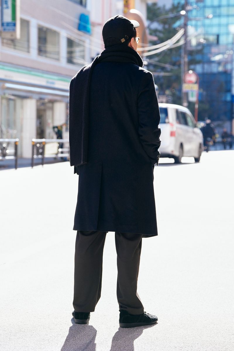 ユニクロのコートコーディネート | 260105-1009-08 荒木勇哉 4枚目の写真