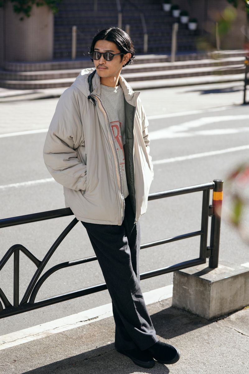 アルファインダストリーズのダウンジャケットコーディネート | 260105-1021-57 相澤健太 2枚目の写真