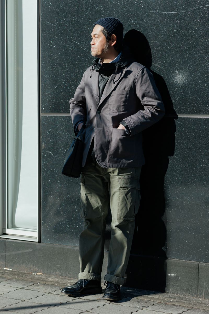 エンジニアドガーメンツのジャケットコーディネート | 260105-1610-16 河野幸彦 2枚目の写真