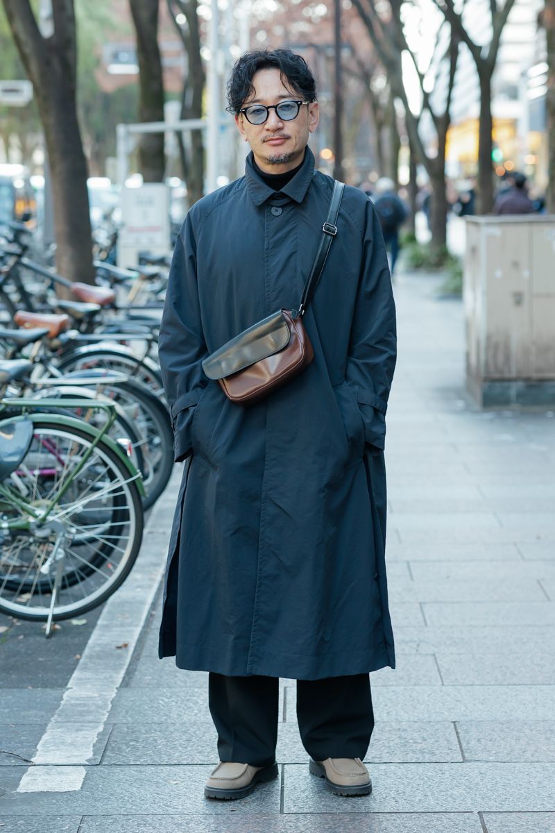不明のコートコーディネート | 260105-1112-30 西田英輝 3枚目の写真