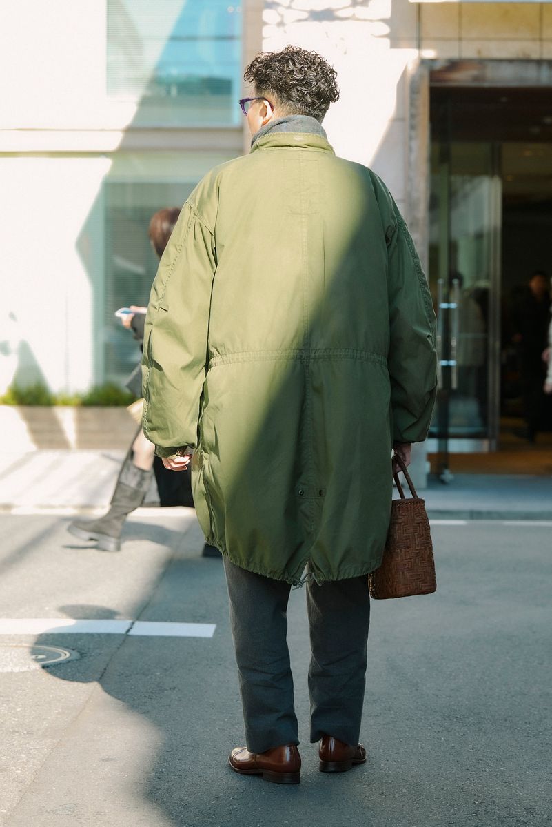 古着のコートコーディネート | 260105-1646-37 宮内友之 4枚目の写真