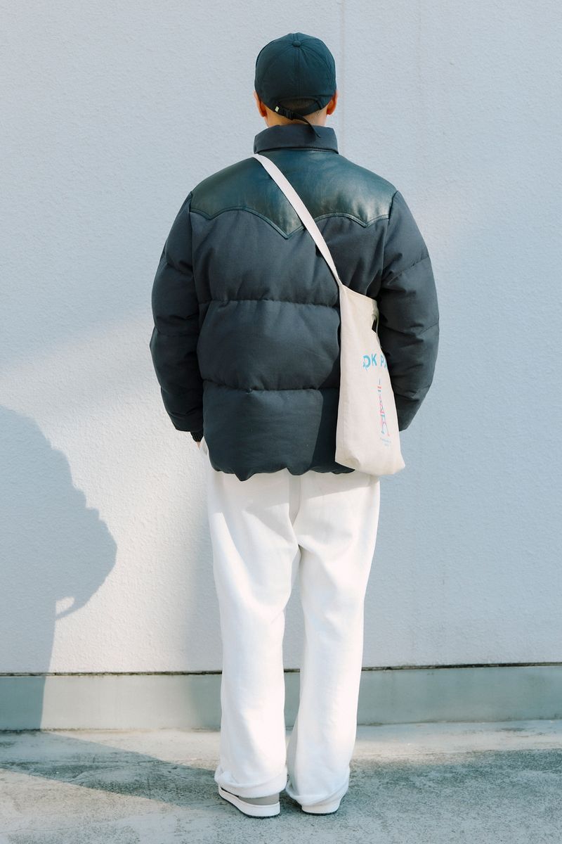 ロッキーマウンテンフェザーベッドのダウンジャケットコーディネート | 260108-1007-36 かずま 4枚目の写真