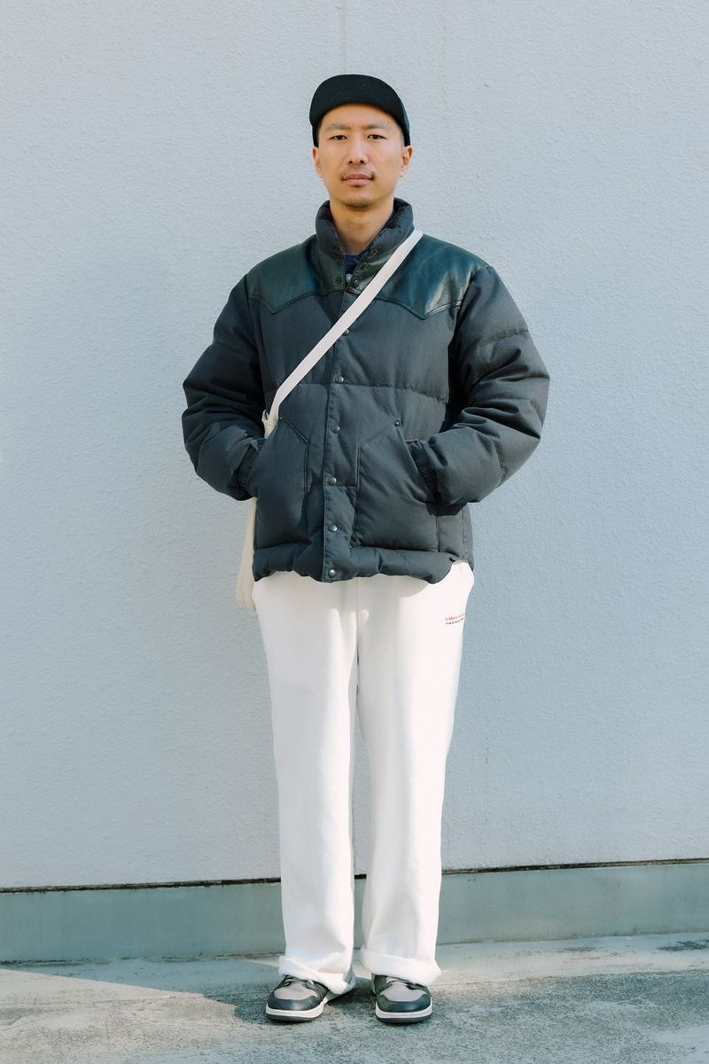 ロッキーマウンテンフェザーベッドのダウンジャケットコーディネート | 260108-1007-36 かずま 3枚目の写真