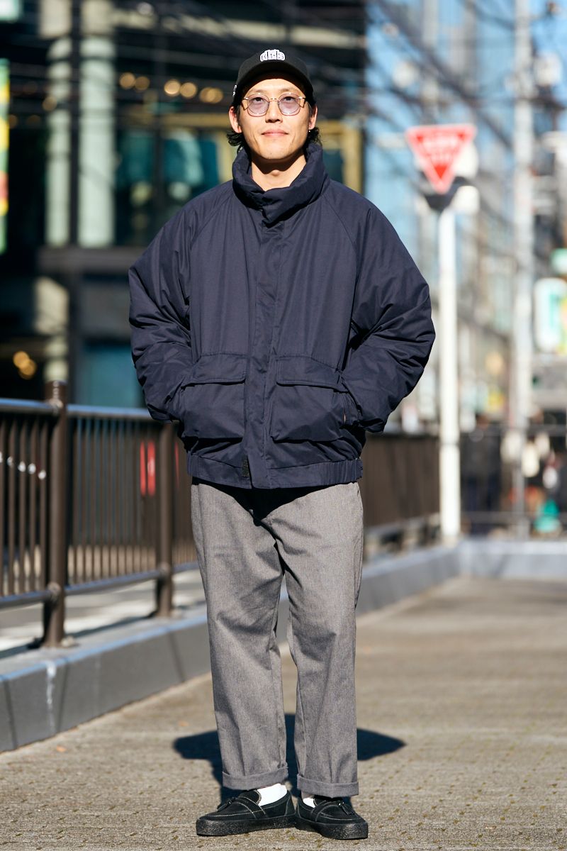 フォーサーティーのダウンジャケットコーディネート | 260108-1035-31 若狭永吉