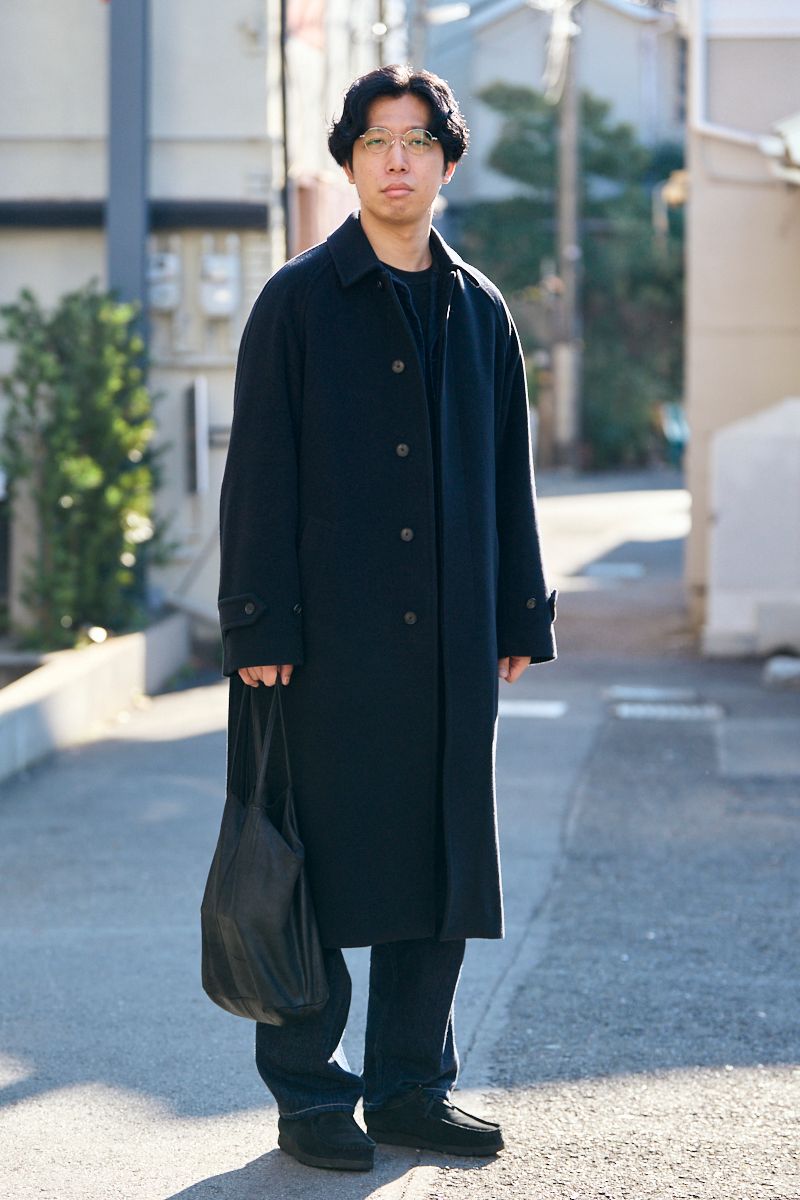 オーラリーのコートコーディネート | 260108-1038-24 梅田 駿 2枚目の写真