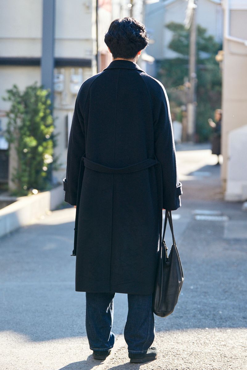 オーラリーのコートコーディネート | 260108-1038-24 梅田 駿 4枚目の写真