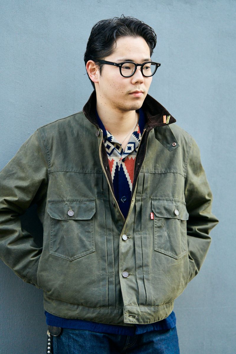バブアー×リーバイスのジャケットコーディネート | 260108-1046-08 関口 凛 6枚目の写真
