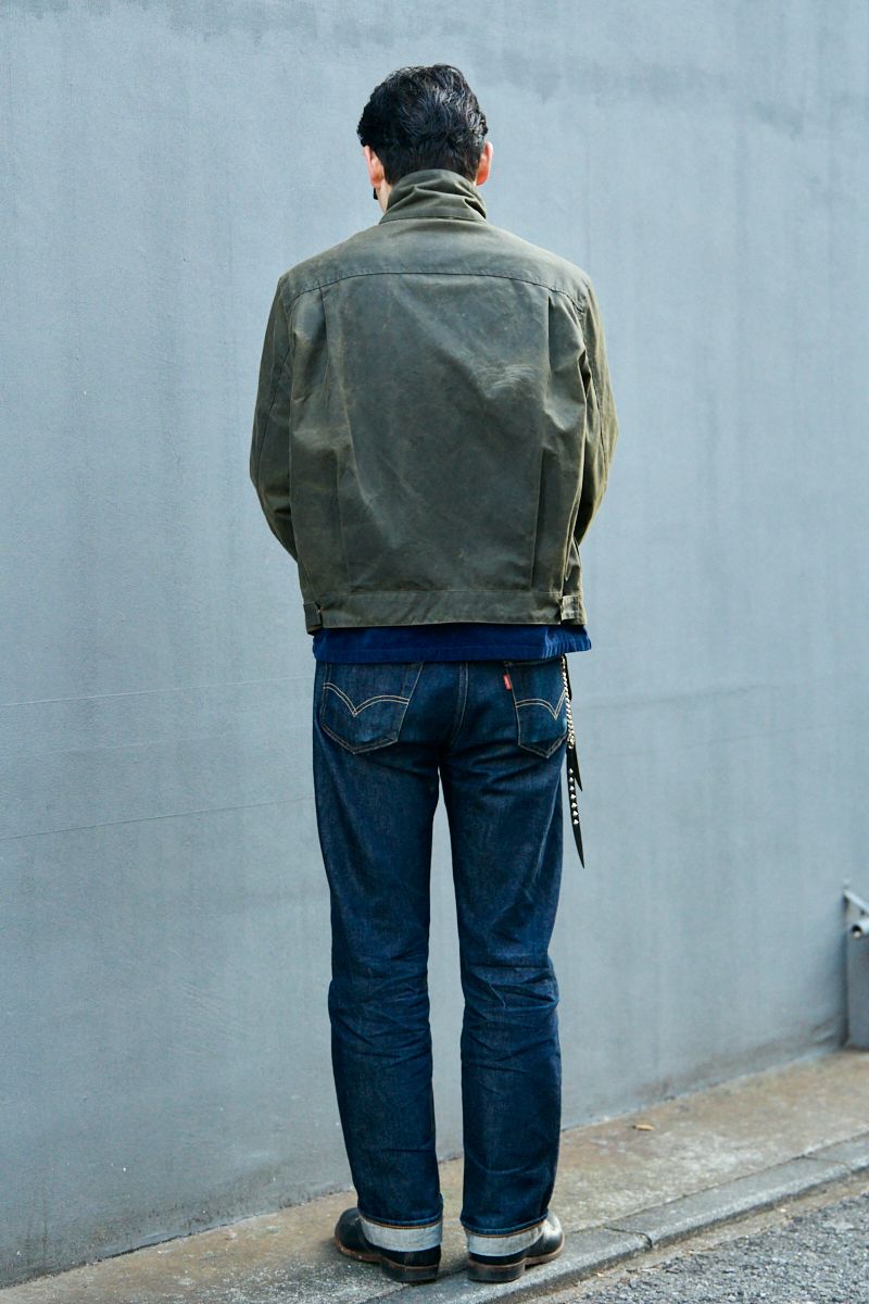 バブアー×リーバイスのジャケットコーディネート | 260108-1046-08 関口 凛 4枚目の写真