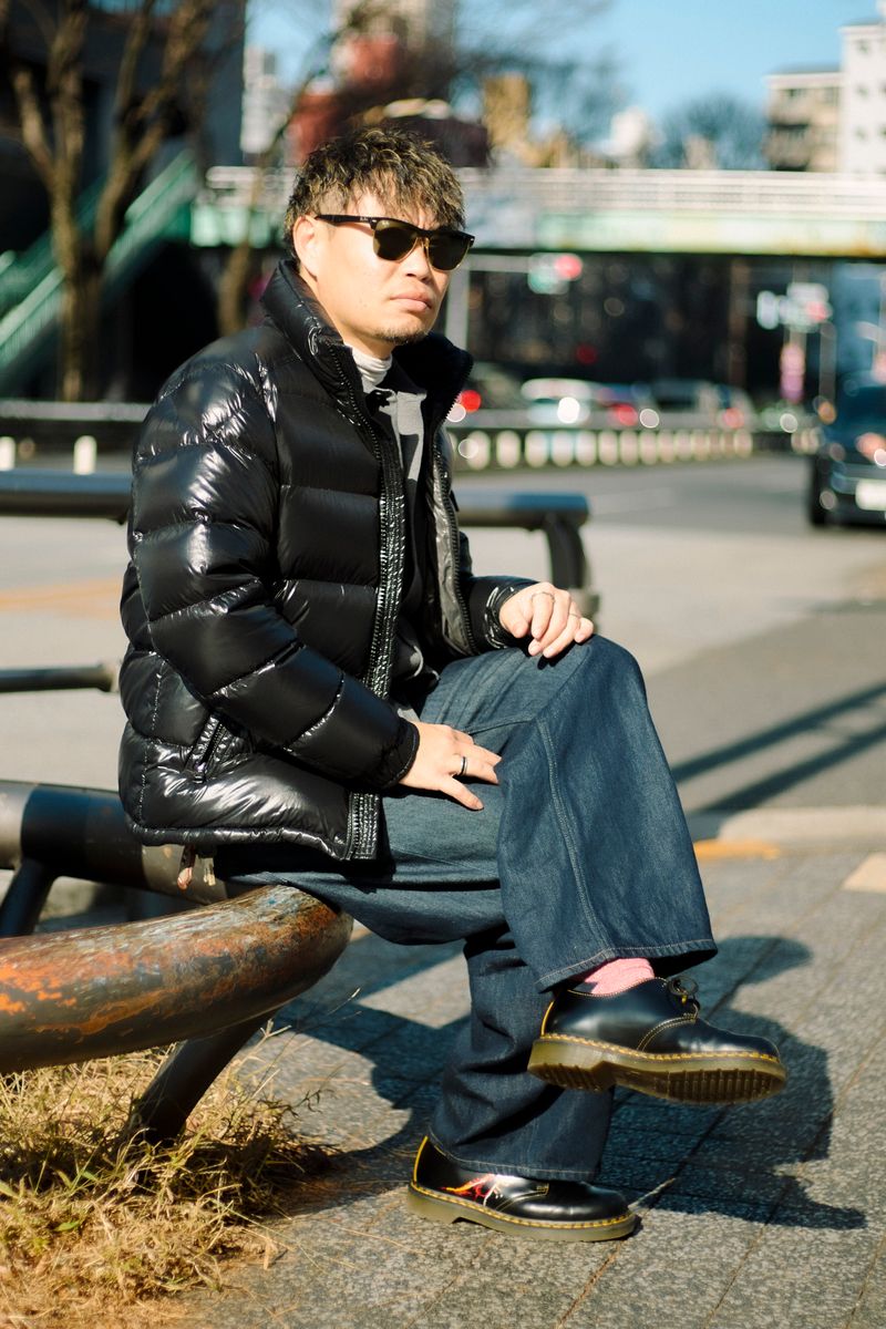 モンクレールのダウンジャケットコーディネート | 260108-1233-17 渡部賢人 2枚目の写真
