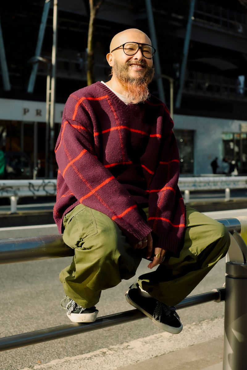 ドリスヴァンノッテンのニットコーディネート | 260108-1422-09 西川昌志 3枚目の写真