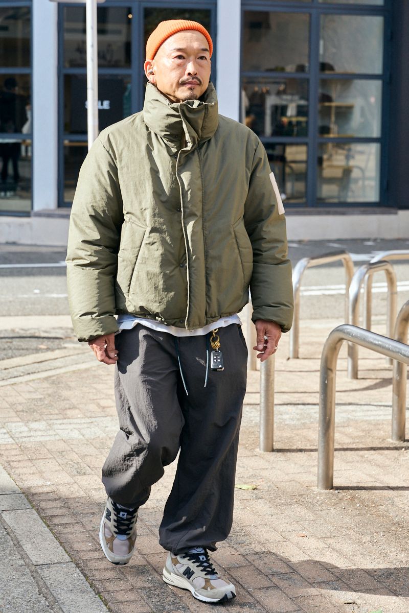 マニュアルアルファベット×ナンガのダウンジャケットコーディネート | 260108-1508-46 小林末徳 2枚目の写真