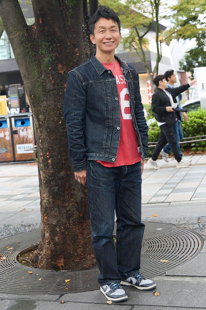 TCBジーンズのGジャンコーディネート | 260109-1543-06 中村則昭