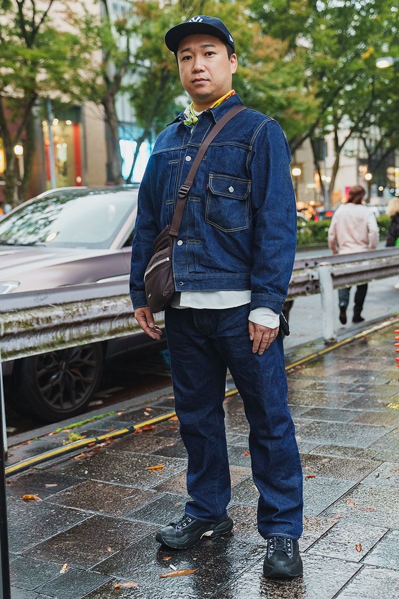 リーバイス×ジャーナルスタンダードのGジャンコーディネート | 260109-1548-07 和氣亮介