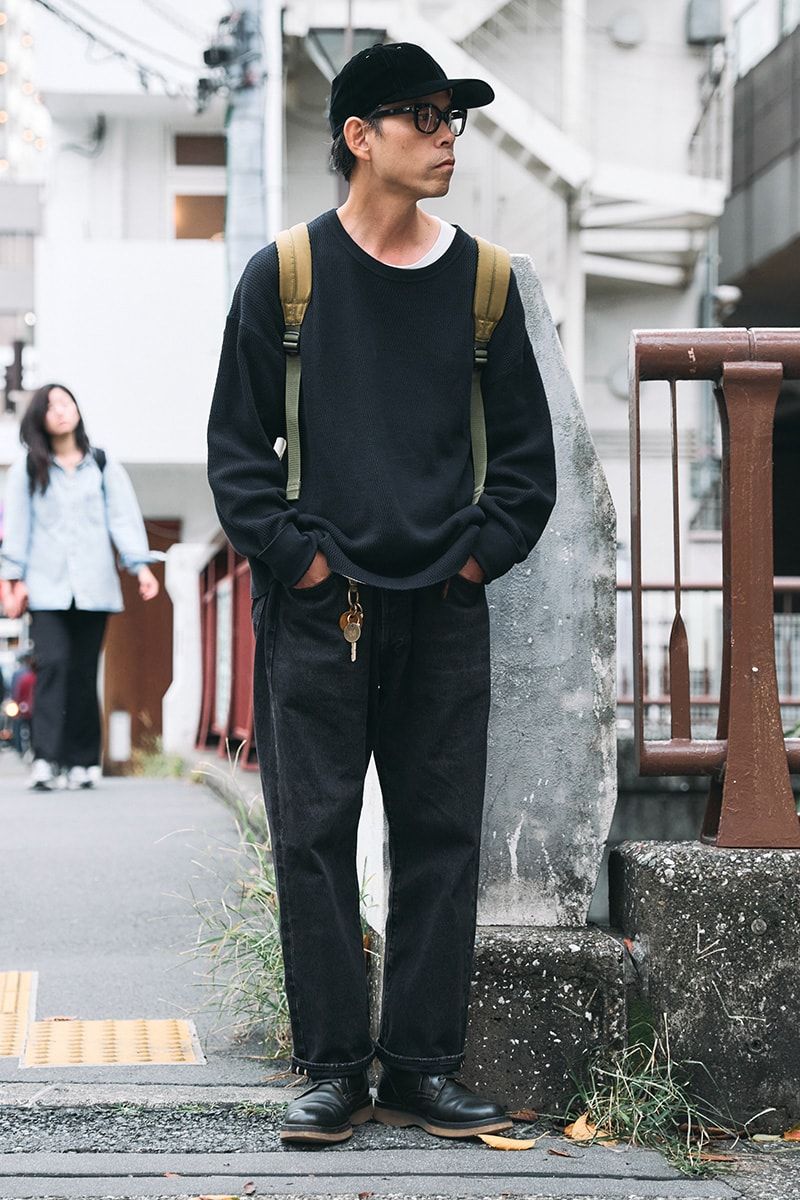 ノーブランドのスウェットコーディネート | 260109-1555-33 盛田洋輔