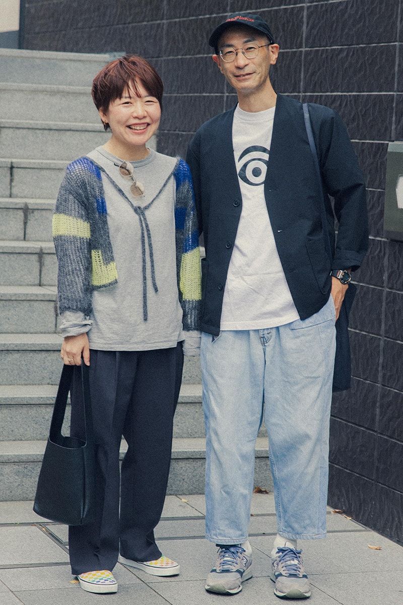 無印良品のカーディガンコーディネート | 260109-1620-53 小柳耕介