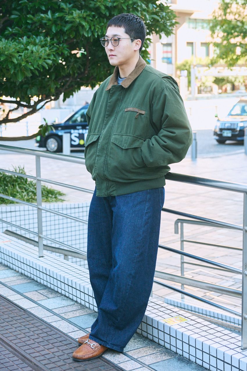 「カーキアウター×ブルーデニム」が好相性！グッドカラー、グッドバランスな洒落者5人 - 8枚目の画像