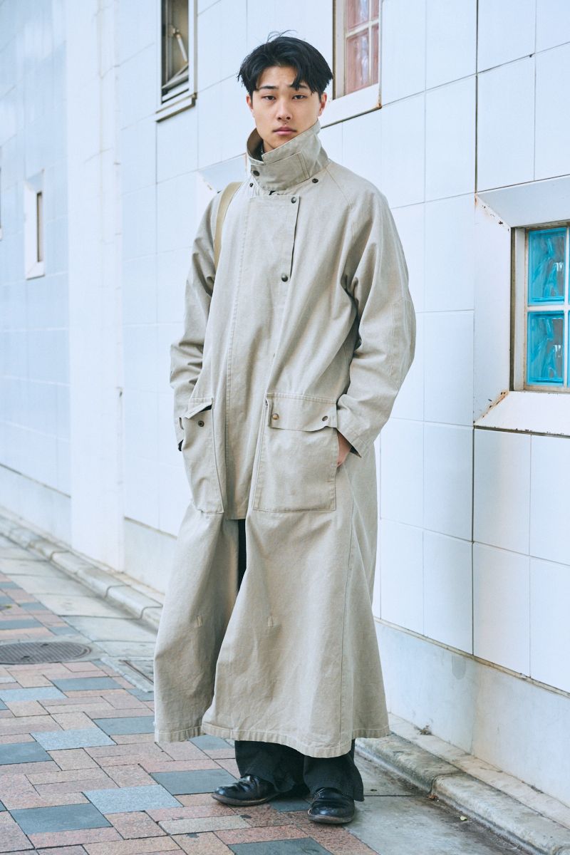 古着のコートコーディネート | 260112-1046-49 岳