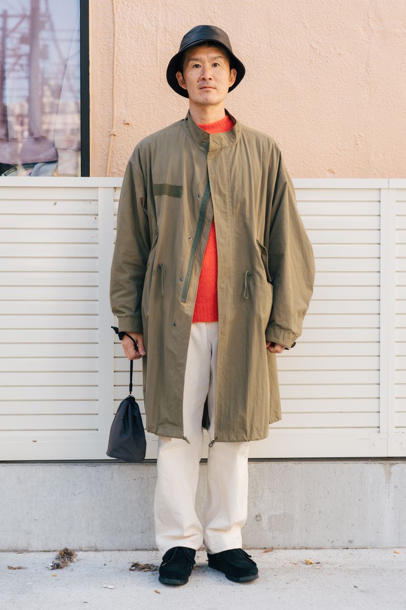古着のコートコーディネート | 260112-1125-19 吉原大樹 3枚目の写真