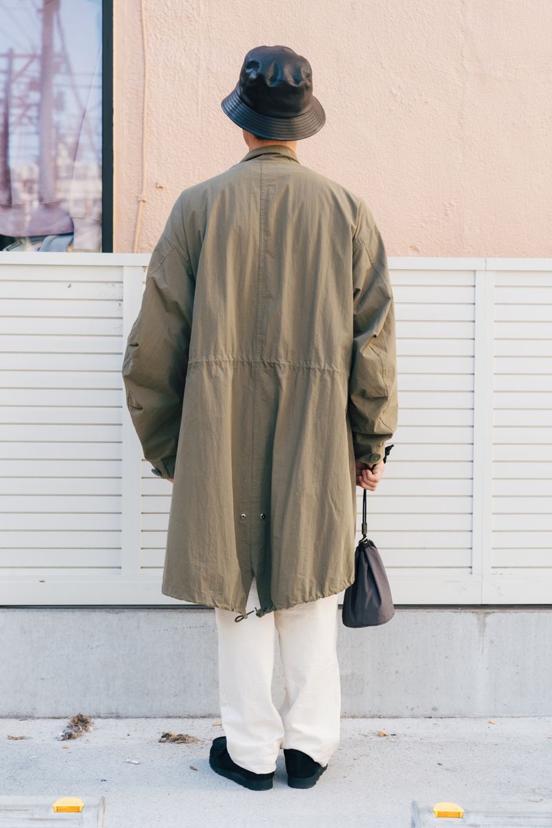 古着のコートコーディネート | 260112-1125-19 吉原大樹 4枚目の写真