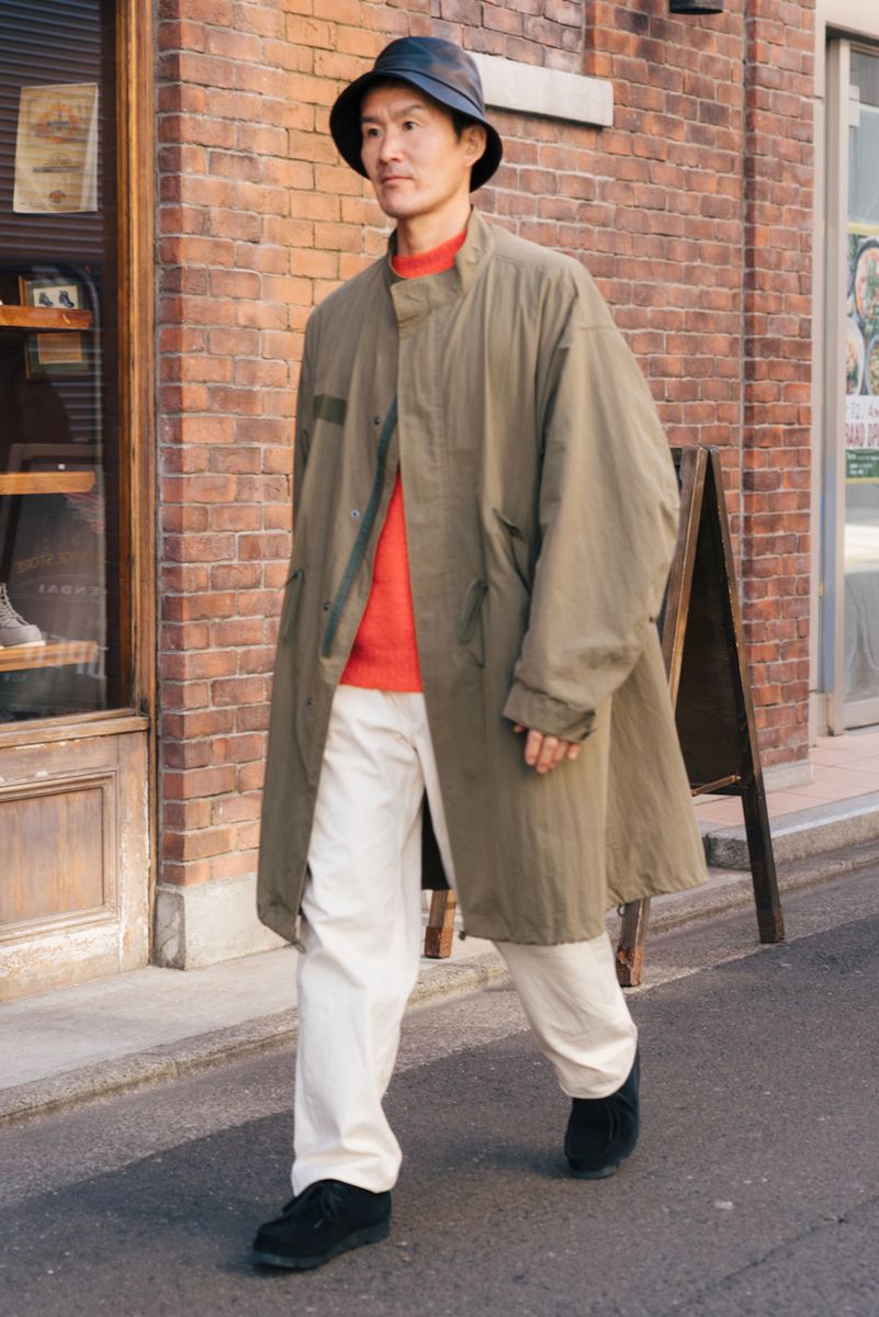 古着のコートコーディネート | 260112-1125-19 吉原大樹