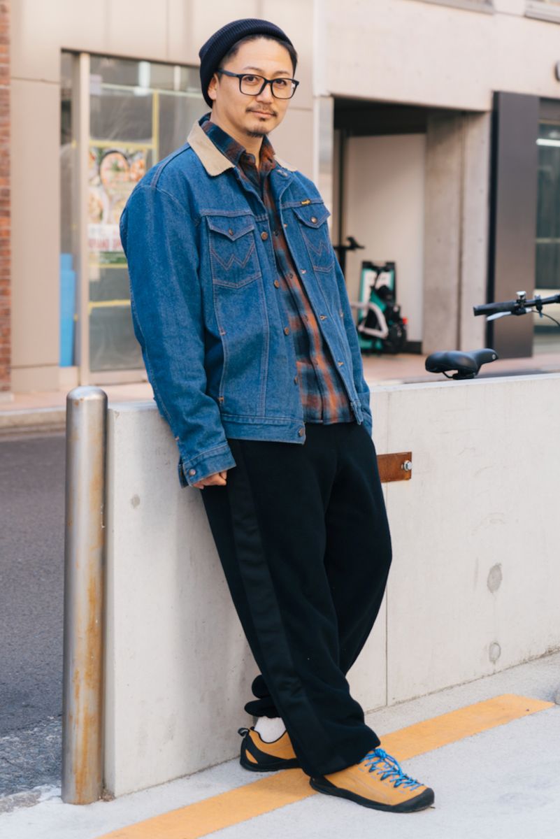 ラングラーのGジャンコーディネート | 260112-1130-57 田中 健