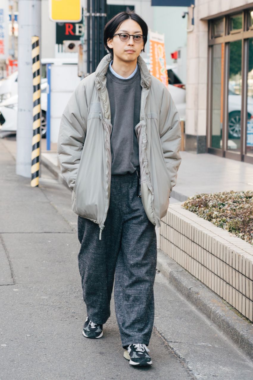 寒い日も一発解決！“大きめアウター”をお洒落に纏った大人たちをパパラッチ！ - 9枚目の画像