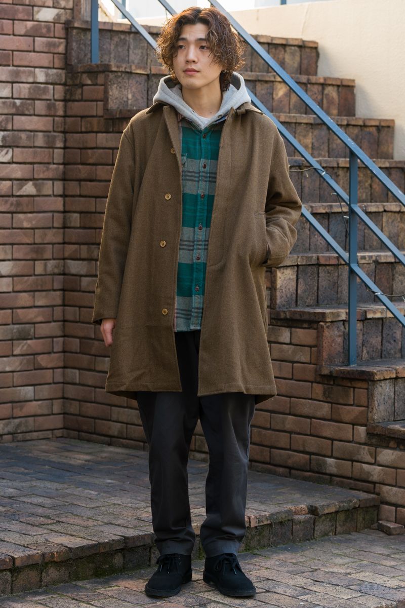 ポストオーバーオールズのコートコーディネート | 260112-1511-36 高橋晃麻