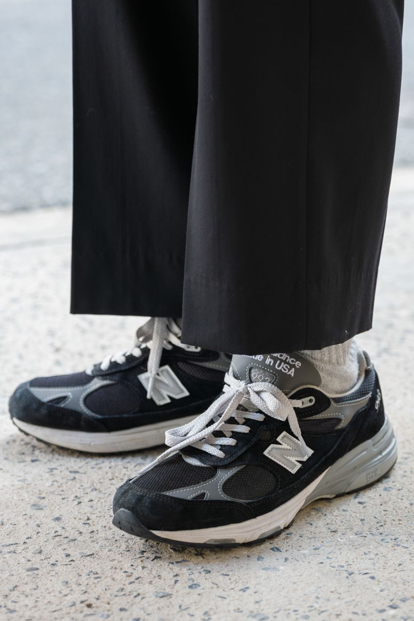 冬アウターにはとりあえず“スラックス”！革ジャン、コートetc.洒落者たちのコーデ好例をスナップで - 3枚目の画像