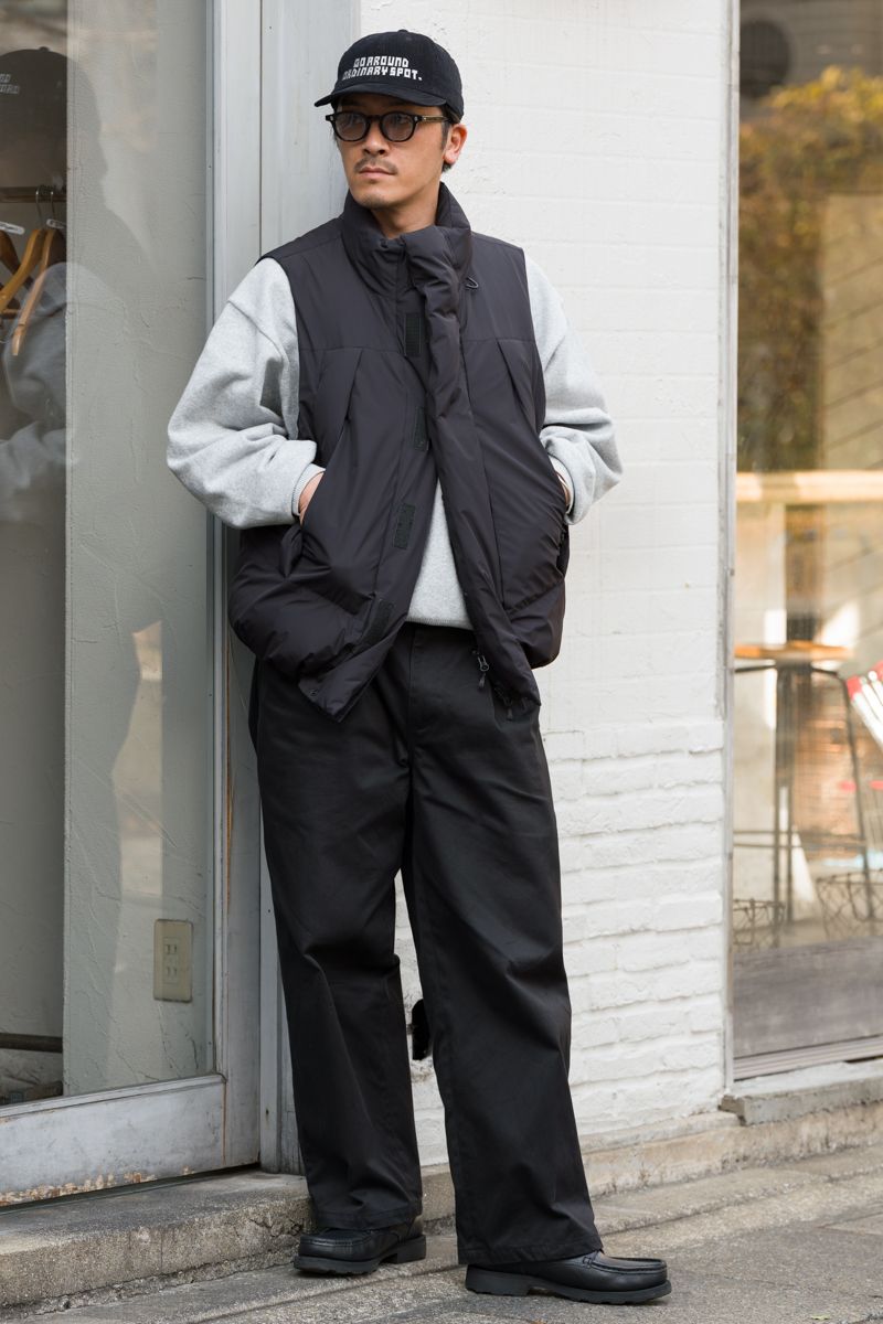 ダイワピア39のダウンベストコーディネート | 260112-1520-21 黒澤 龍 2枚目の写真