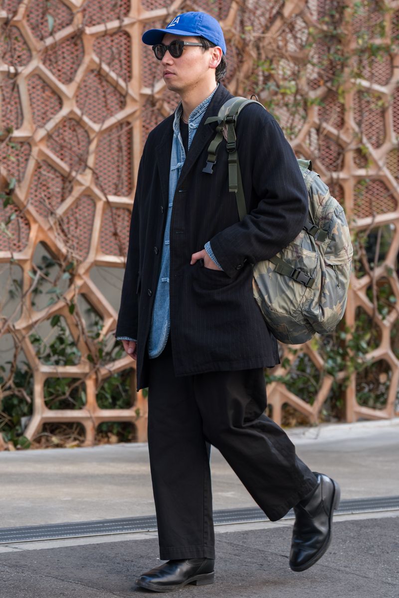 ポータークラシックのジャケットコーディネート | 260112-1527-34 山下直紀