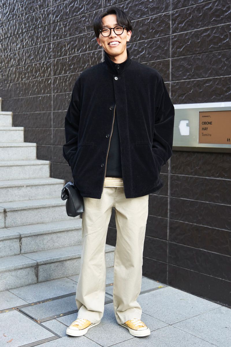 スティーブンアランのジャケットコーディネート | 260112-1553-24 緑川景太